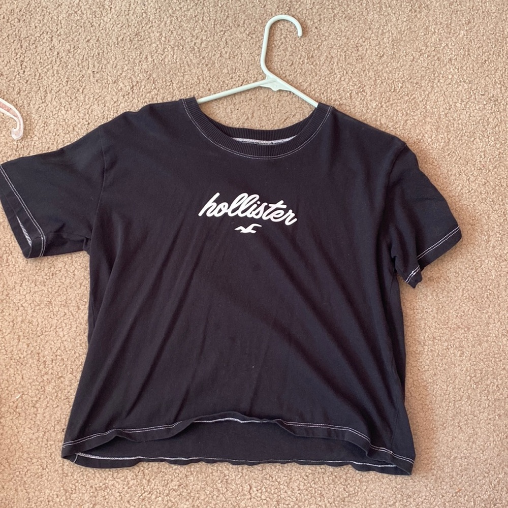Black Hollister Tee